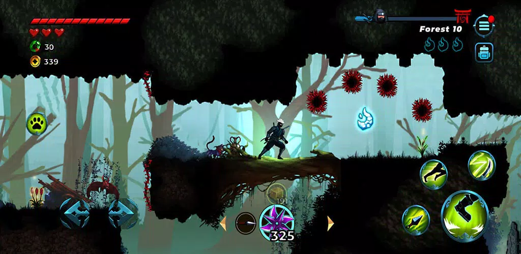 Ninja War: Shadow Adventures Captura de pantalla 0