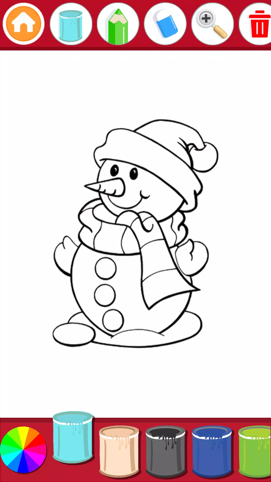 Christmas Coloring Book Screenshot 1