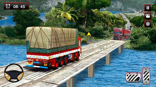 Real Indian Truck Simulator 3D स्क्रीनशॉट 1