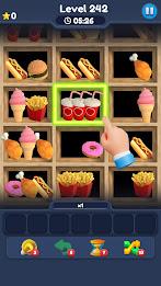 Food Match 3D: Tile Puzzle Captura de pantalla 3