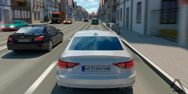 Driving Zone: Germany Mod Captura de pantalla 3