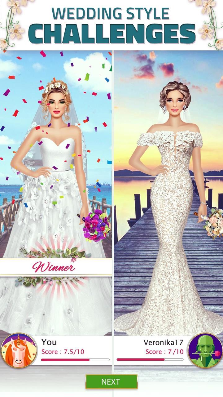 Hochzeitdesigner: Kleiddressup Captura de tela 3