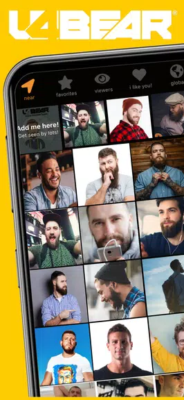 u4Bear: Namoro e bate-papo gay Captura de tela 0
