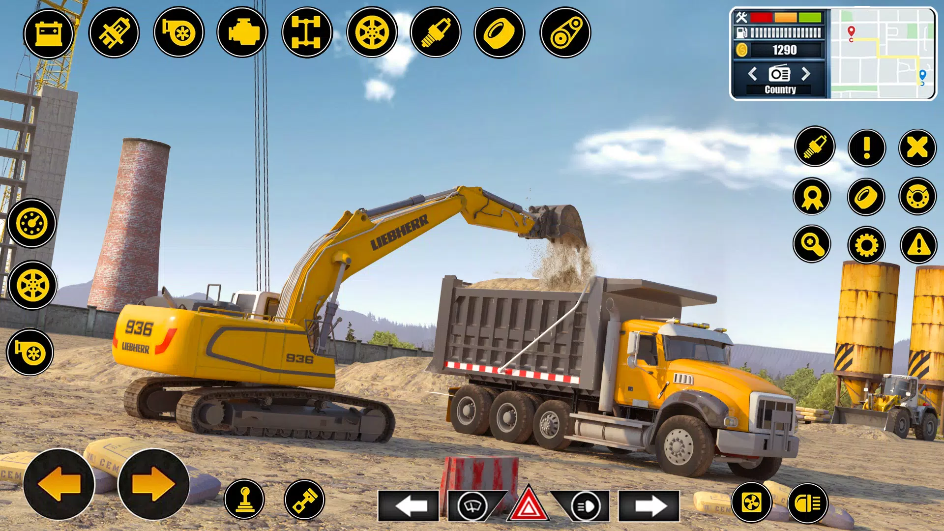 3D City Road Construction Game Captura de tela 0