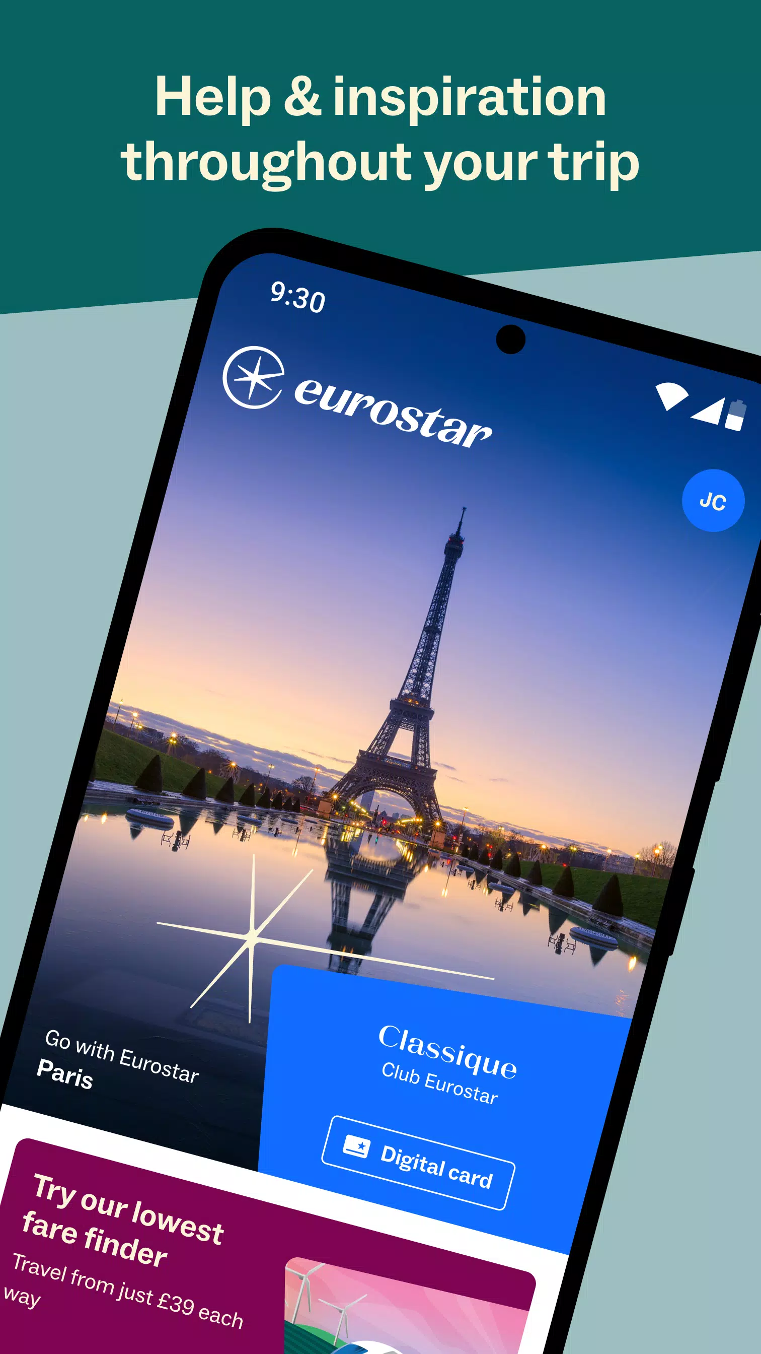 Eurostar Trains應用截圖第1張