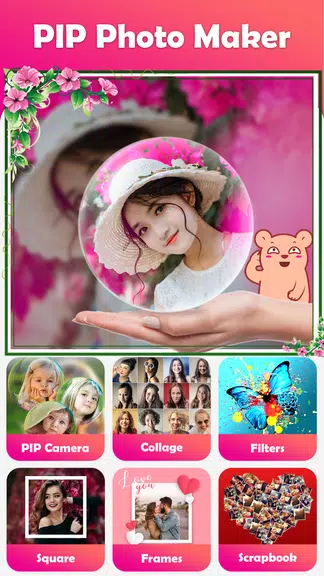 画中画相机：画中画拼贴应用程序应用截图第2张