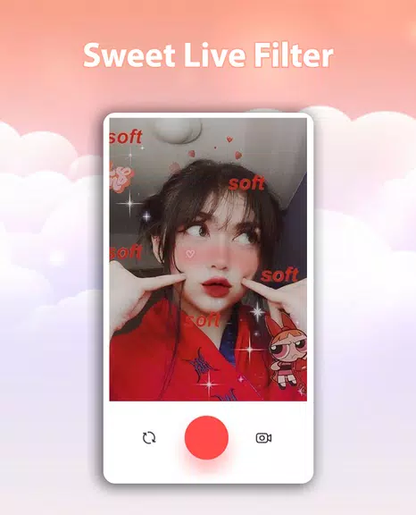 Sweet Live Filter Face Camera Screenshot 0