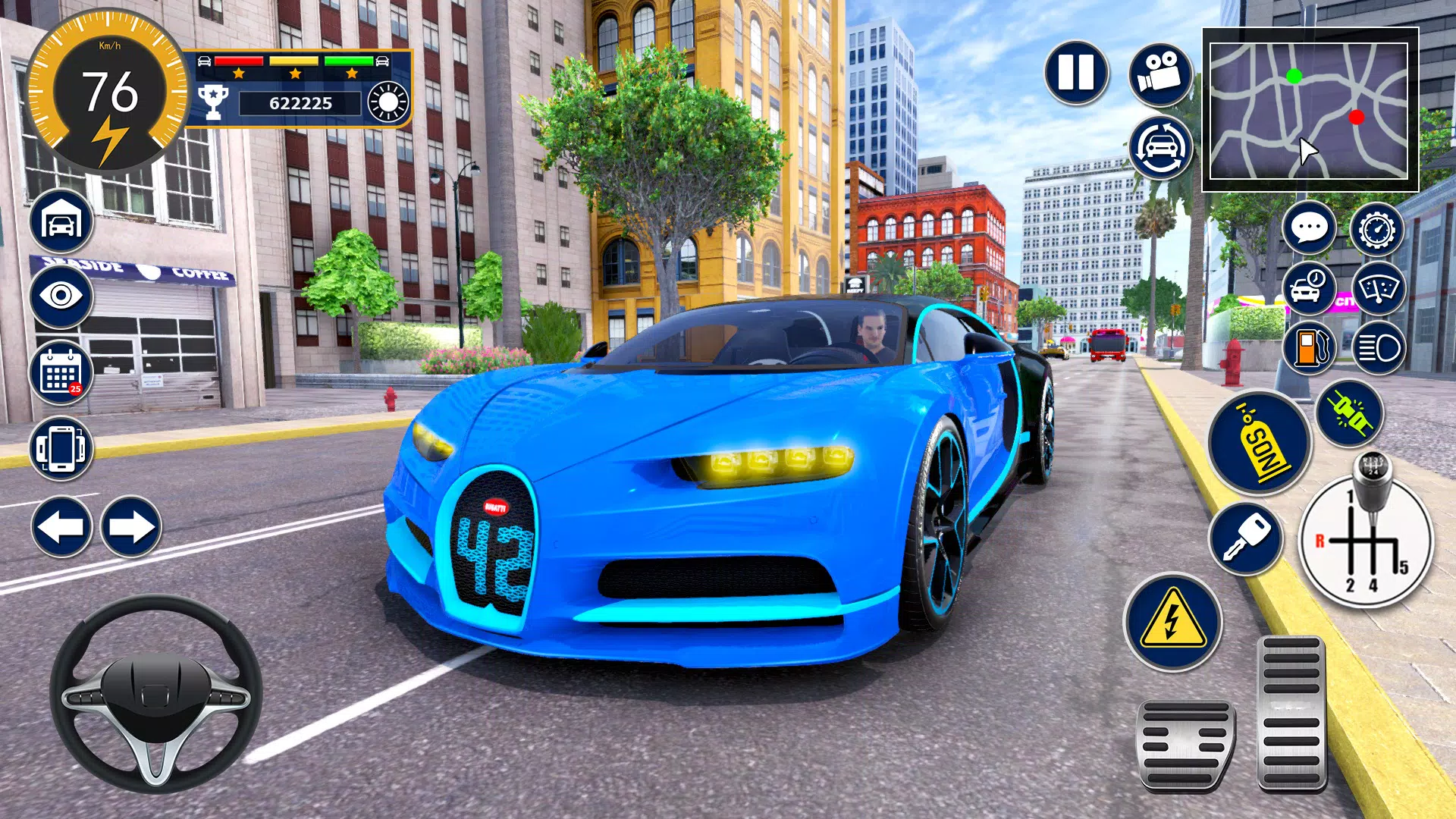 Bugatti Game Car Simulator 3D 스크린샷 0