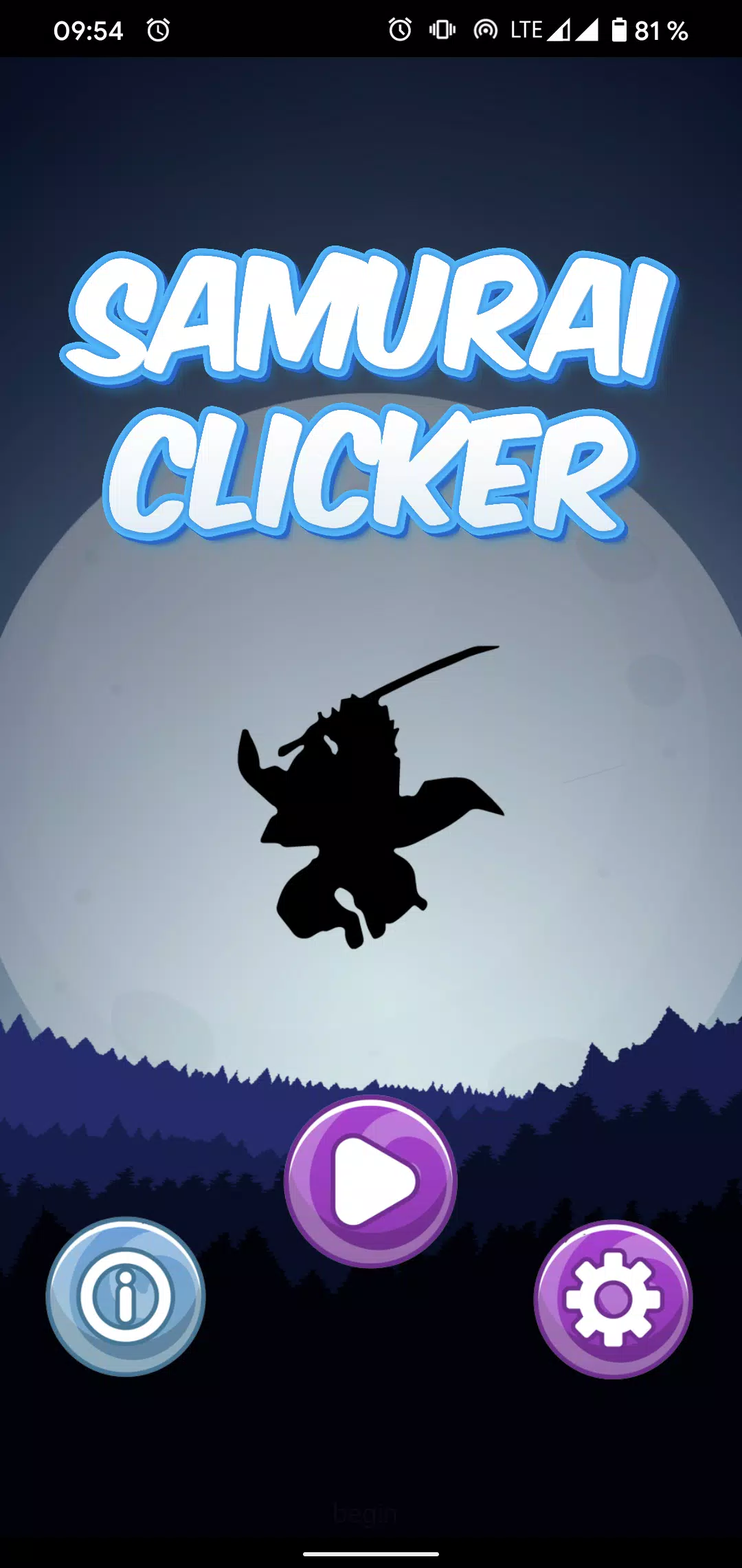 Samurai Clicker Capture d'écran 0