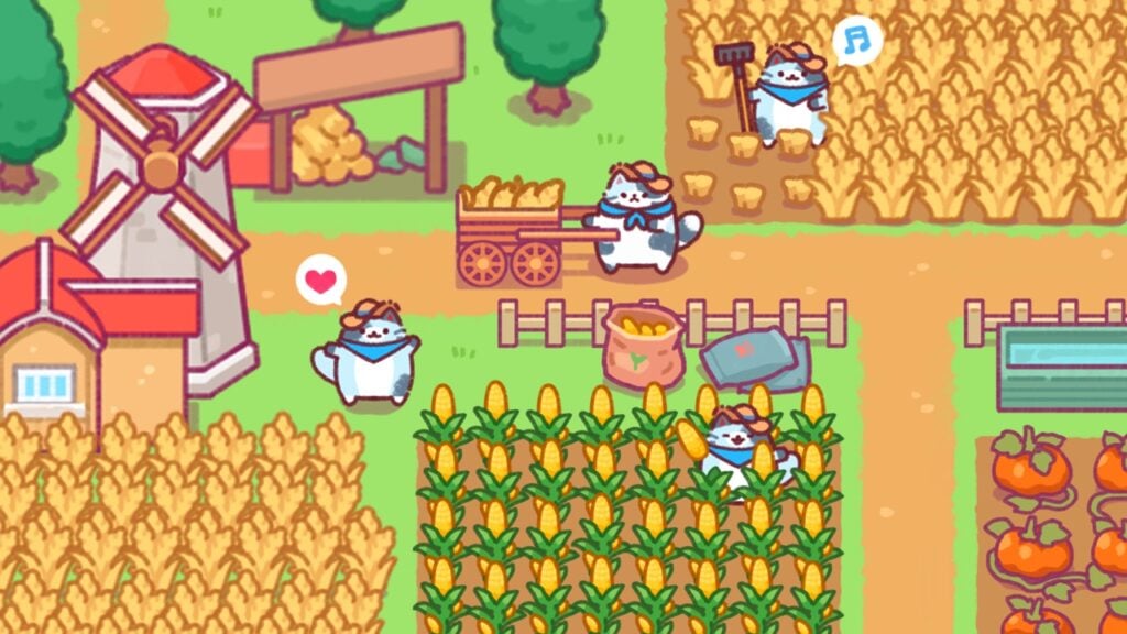 Haga crecer su acogedora granja en Cat Town Valley: Healing Farm