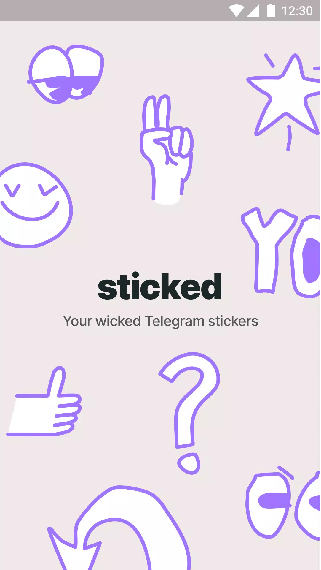 Sticked - Telegram stickers应用截图第0张