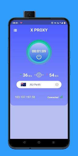 X Proxy - Xxxx Private VPN (MOD) स्क्रीनशॉट 0