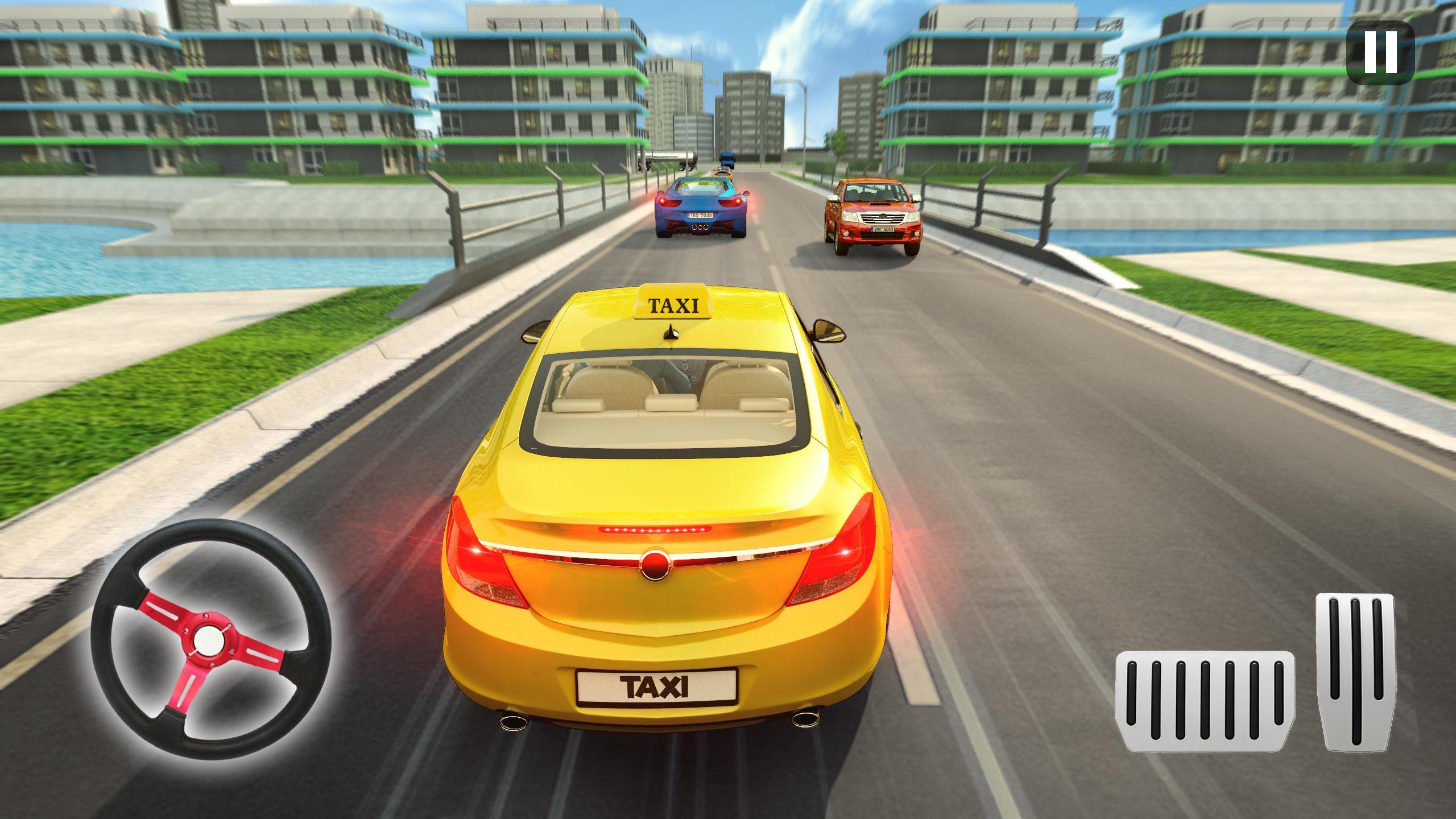 US City Taxi Games - Car Games Captura de tela 2