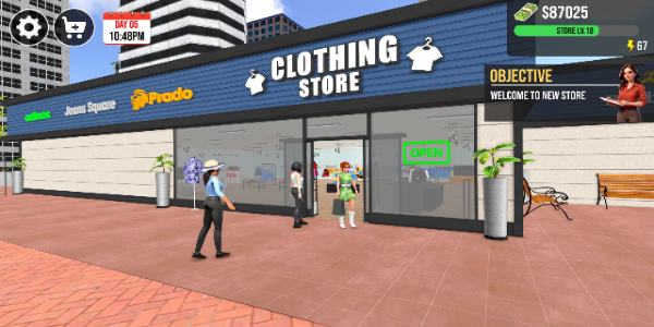 My Clothing Store Simulator 3d Capture d'écran 0