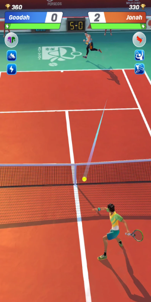Tennis Clash: Multiplayer Game Captura de pantalla 1