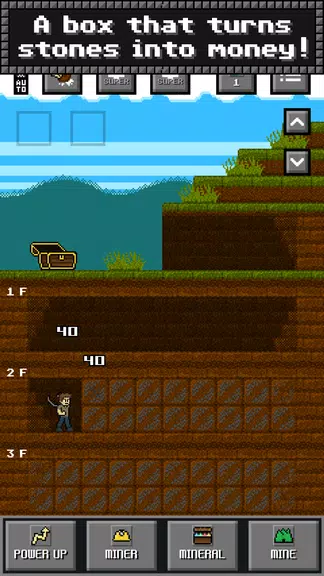 Super Miner : Grow Miner スクリーンショット 1