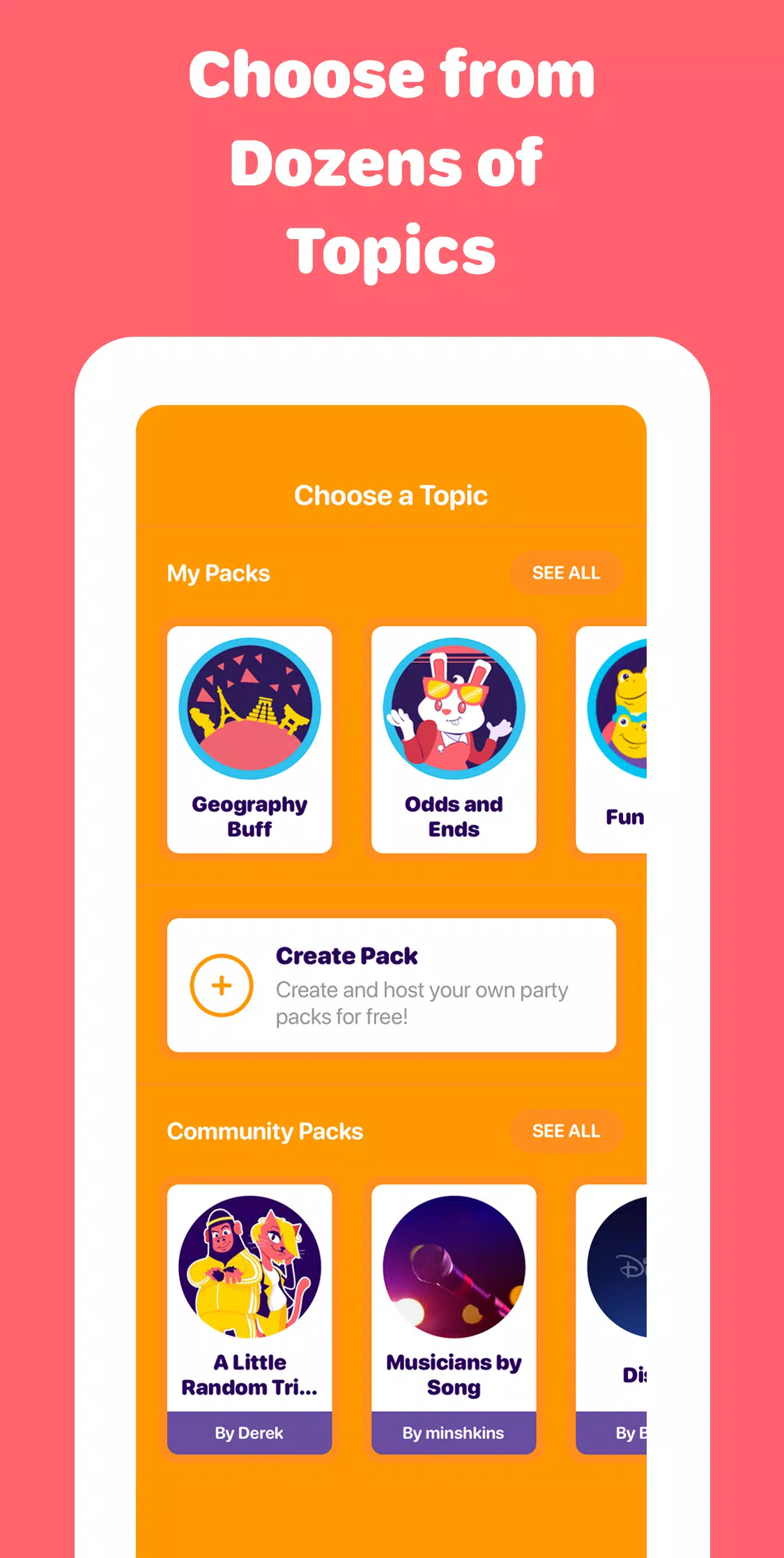 Sporcle Party应用截图第1张