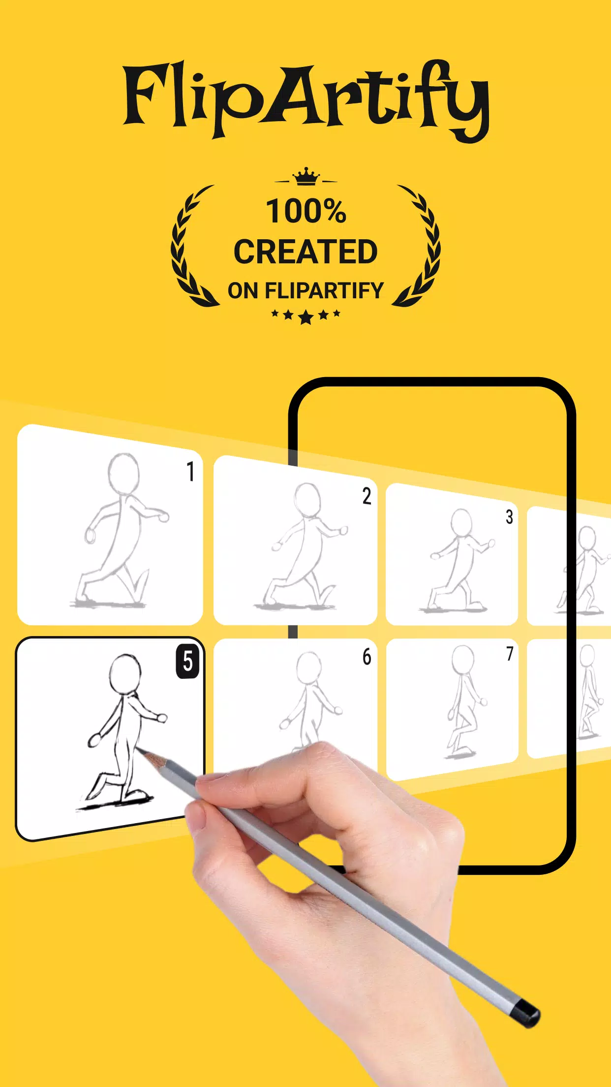 FlipArtify - 2D Draw Animation Captura de tela 0