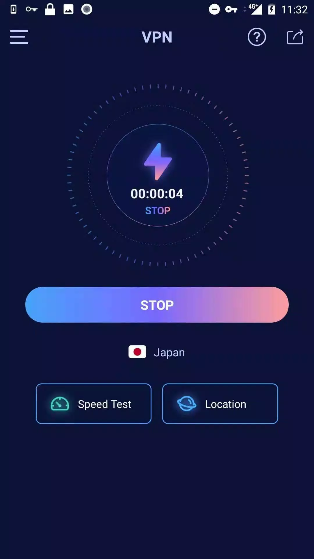 VPN: Fast VPN, Unlimited Proxy Capture d'écran 0