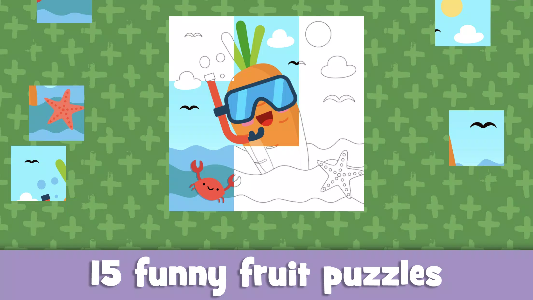 Jogos para crianças 2 5 Frutas Captura de tela 3