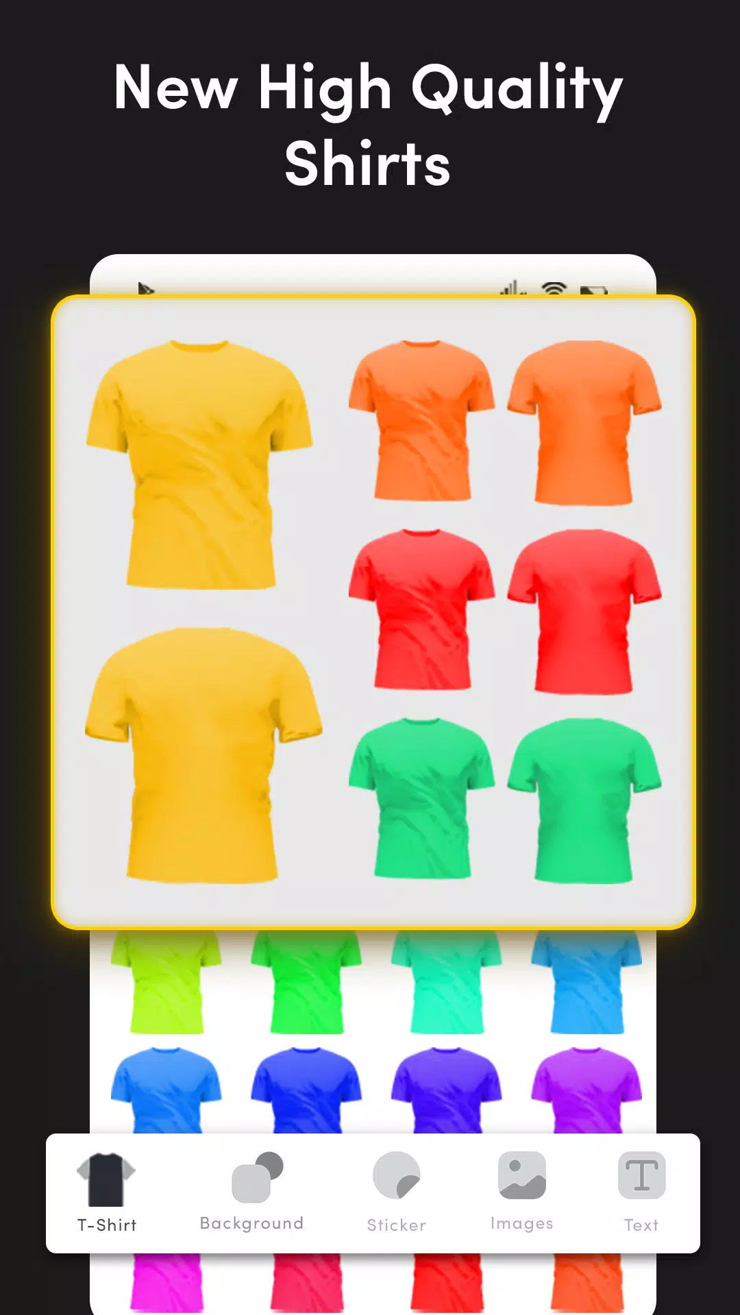 T Shirt Design Maker – YoShirt Capture d'écran 2