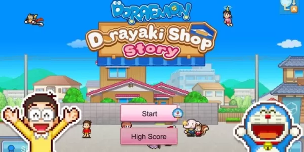 Doraemon的Dorayaki商店：現在在移動設備上的標誌性吉祥物