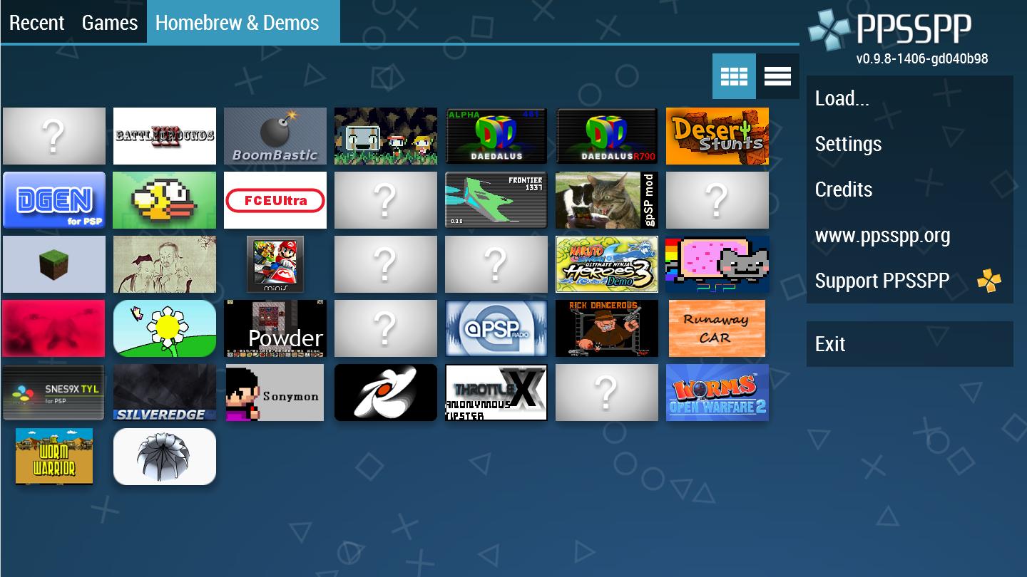 PPSSPP Capture d'écran 1