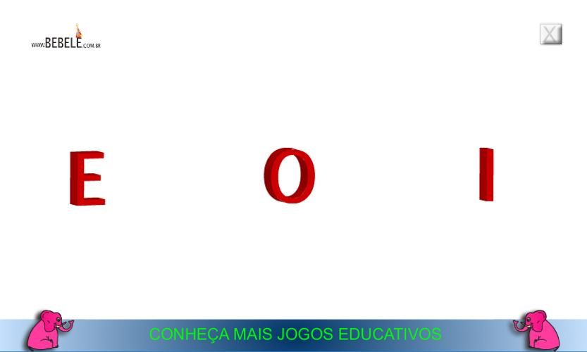 Jogo Das Vogais Capture d'écran 1