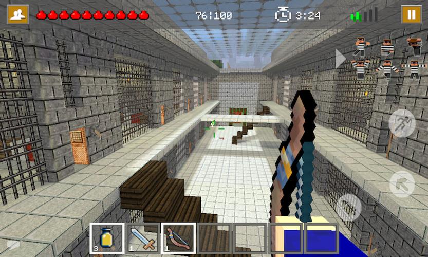 Cops N Robbers: Prison Games 1 Screenshot 3