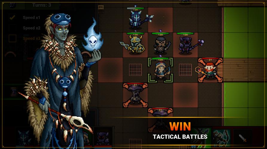 Dungeons&Tactics: TBS RPG Captura de tela 0