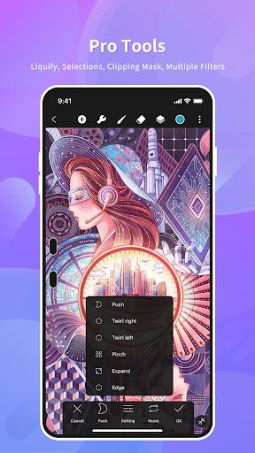 HiPaint - Paint Sketch & Draw Capture d'écran 2
