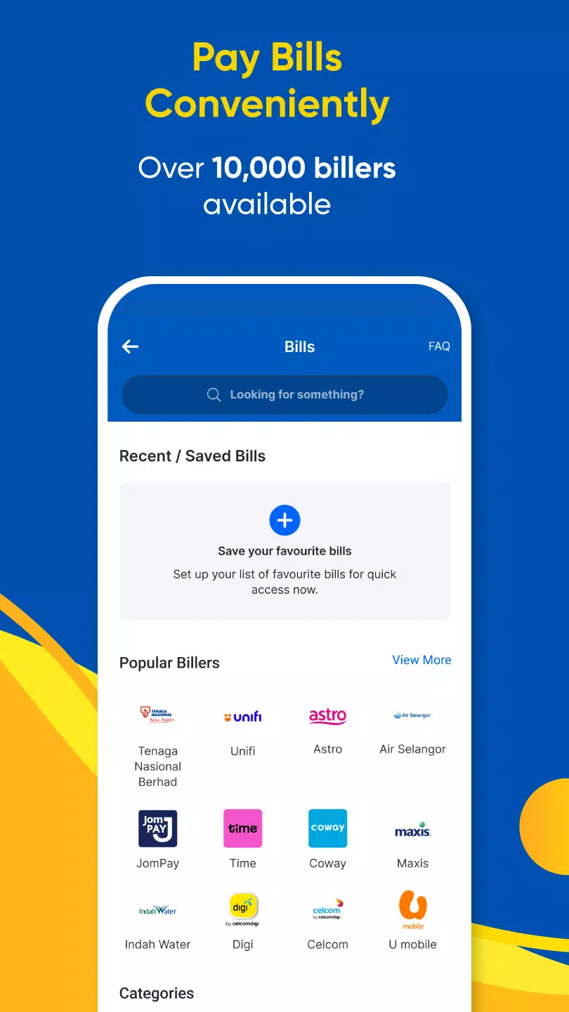 Touch ’n Go eWallet स्क्रीनशॉट 1