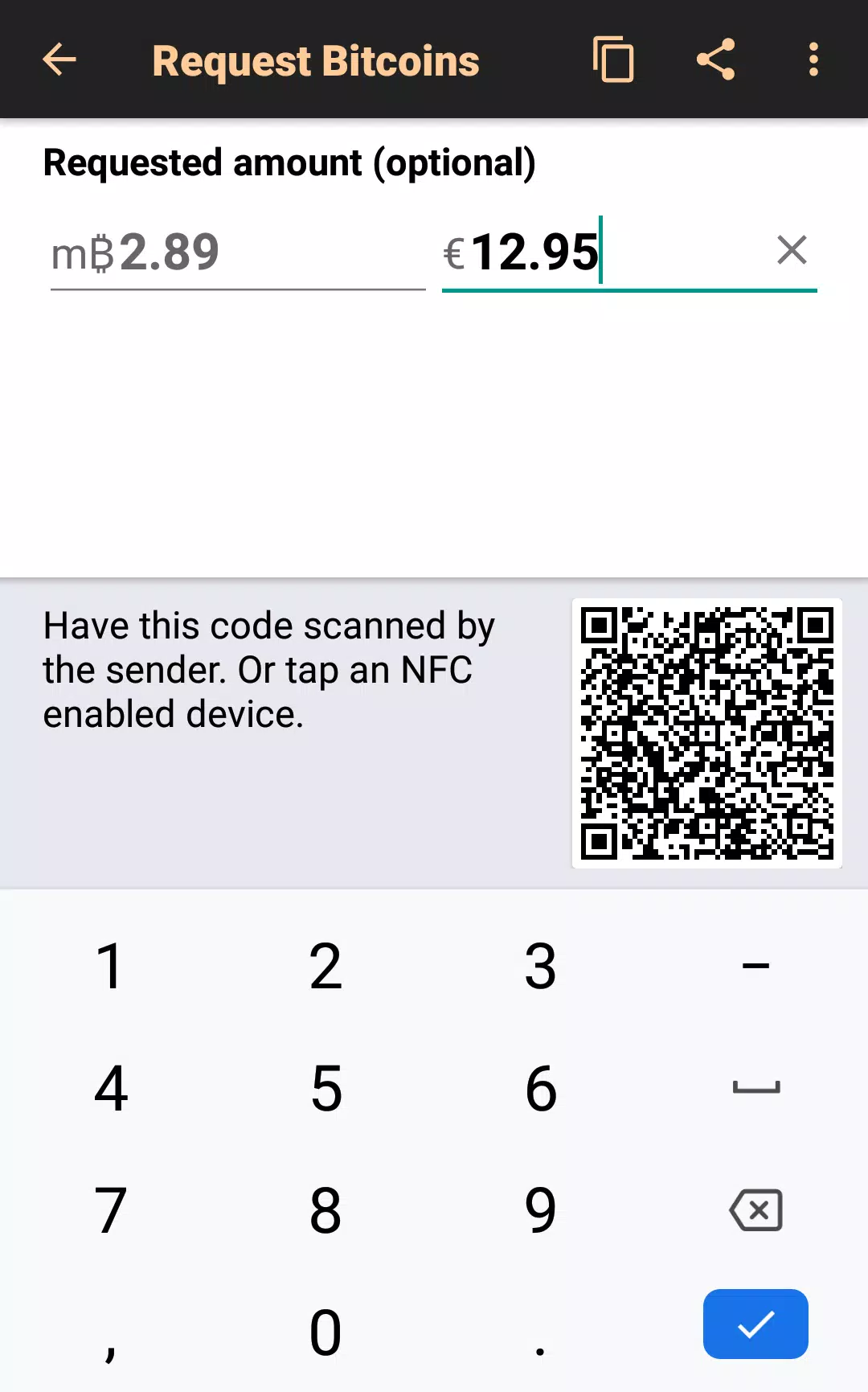Bitcoin Wallet应用截图第2张