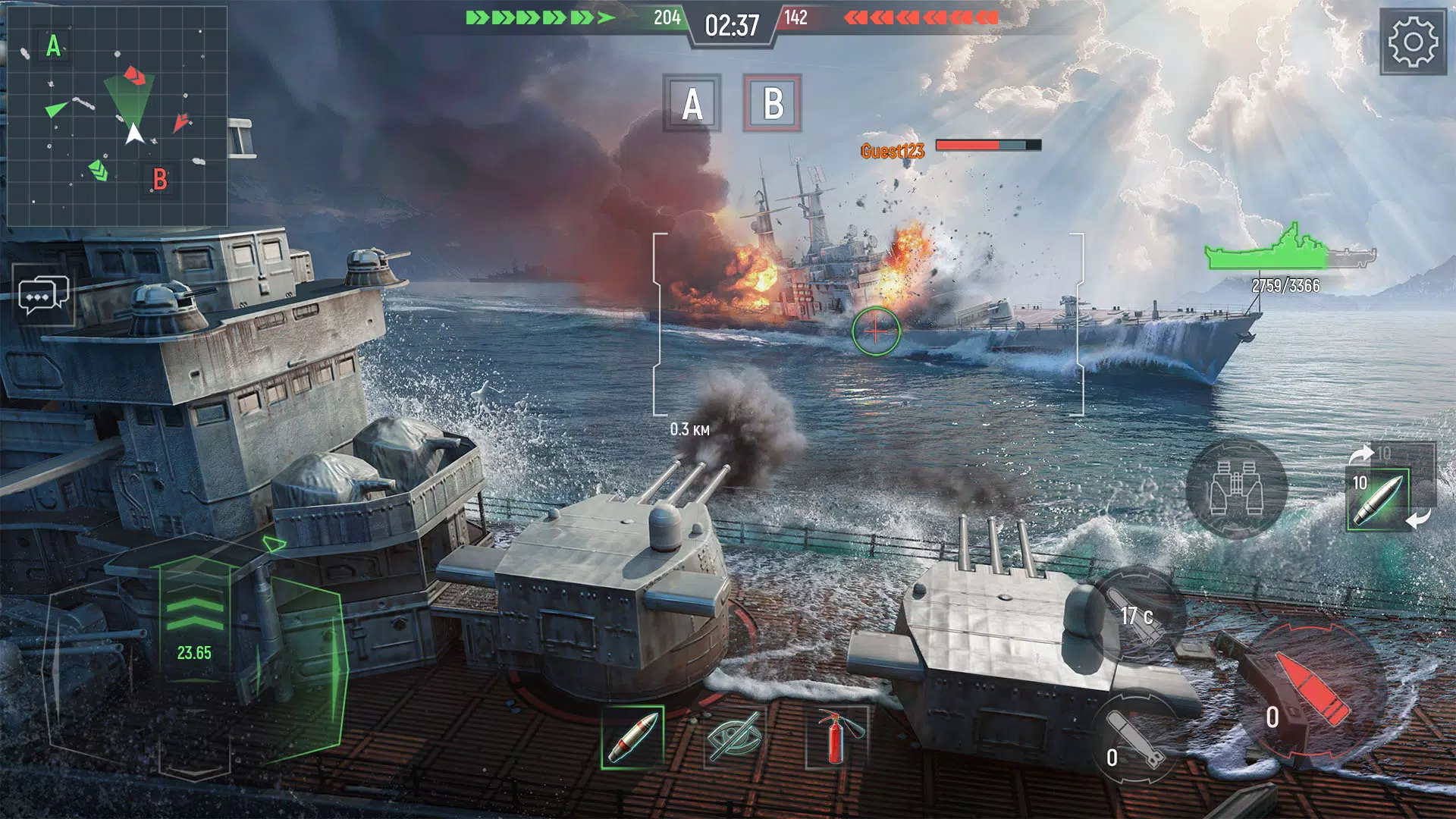 Force of Warships スクリーンショット 0