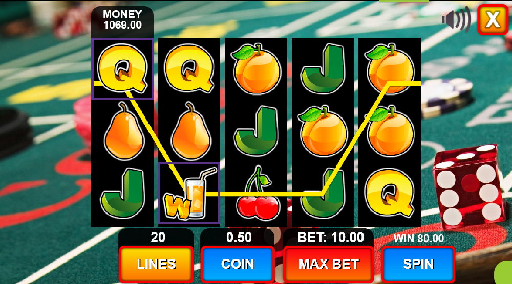 Fruit Summer Slots Machine Capture d'écran 2