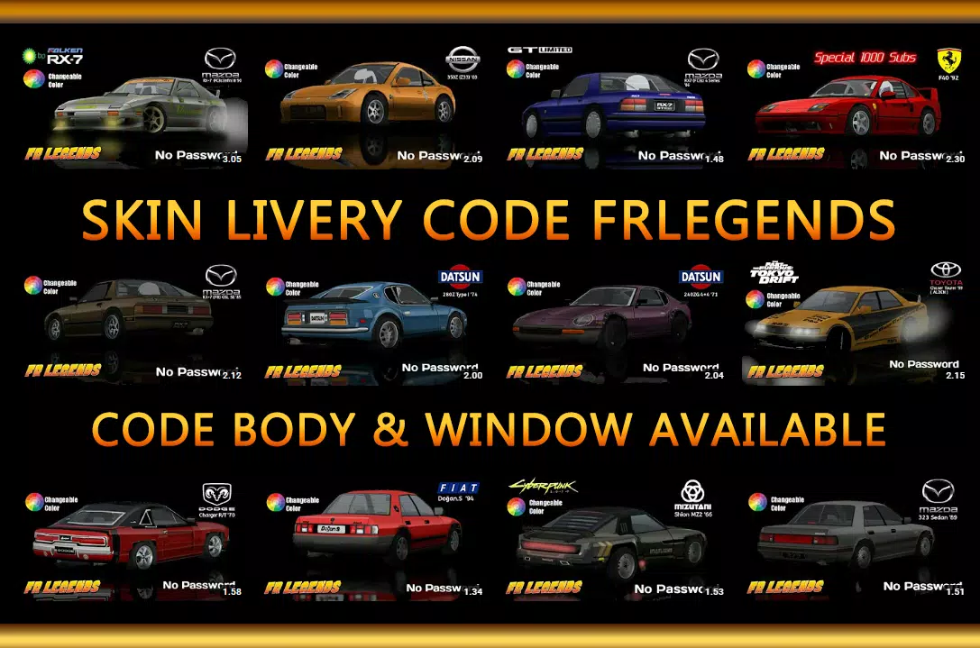 Livery FRLegends V2 Captura de pantalla 3