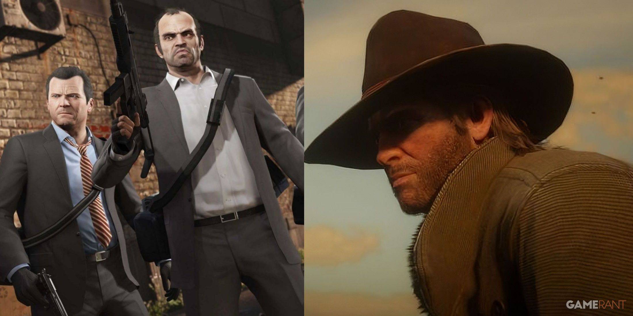 Red Dead Redemption 2 y GTA 5 todavía se venden muy bien