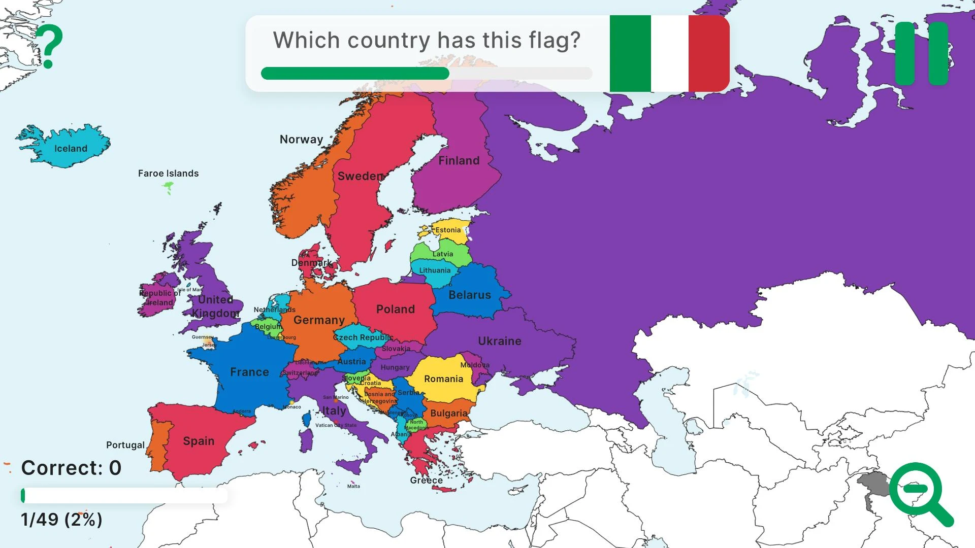 StudyGe - World Geography Quiz Screenshot 0