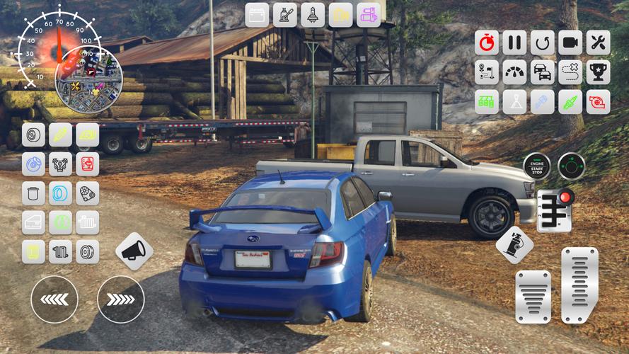 Subaru WRX STI: JDM Drift X Captura de pantalla 2