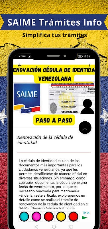 SAIME Trámites Info Capture d'écran 1
