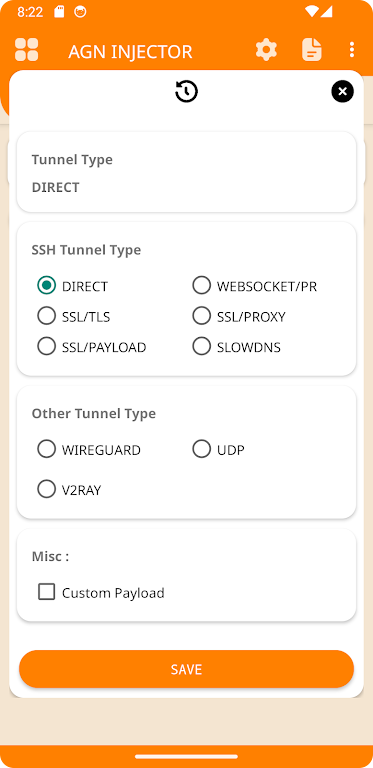 AGN INJECTOR (SSH/DNS/SSL) VPN應用截圖第1張