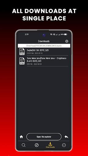 GetMp3 - Mp3 music downloader 스크린샷 3