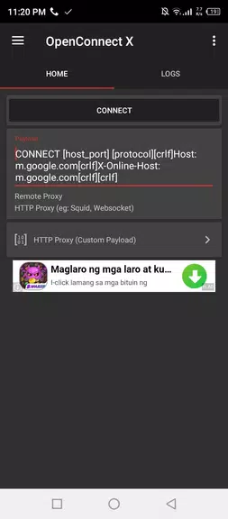 OpenConnect X for Android Скриншот 0