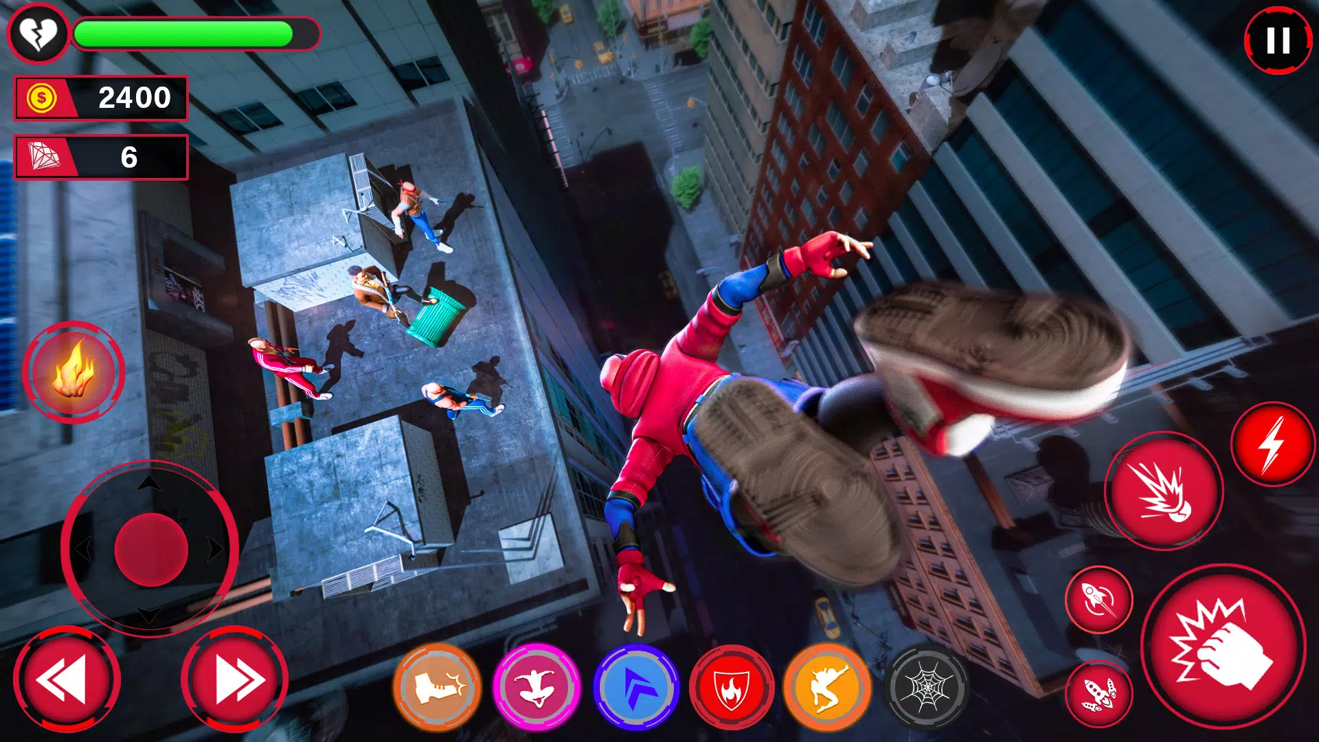 Spider Fighter man hero应用截图第2张
