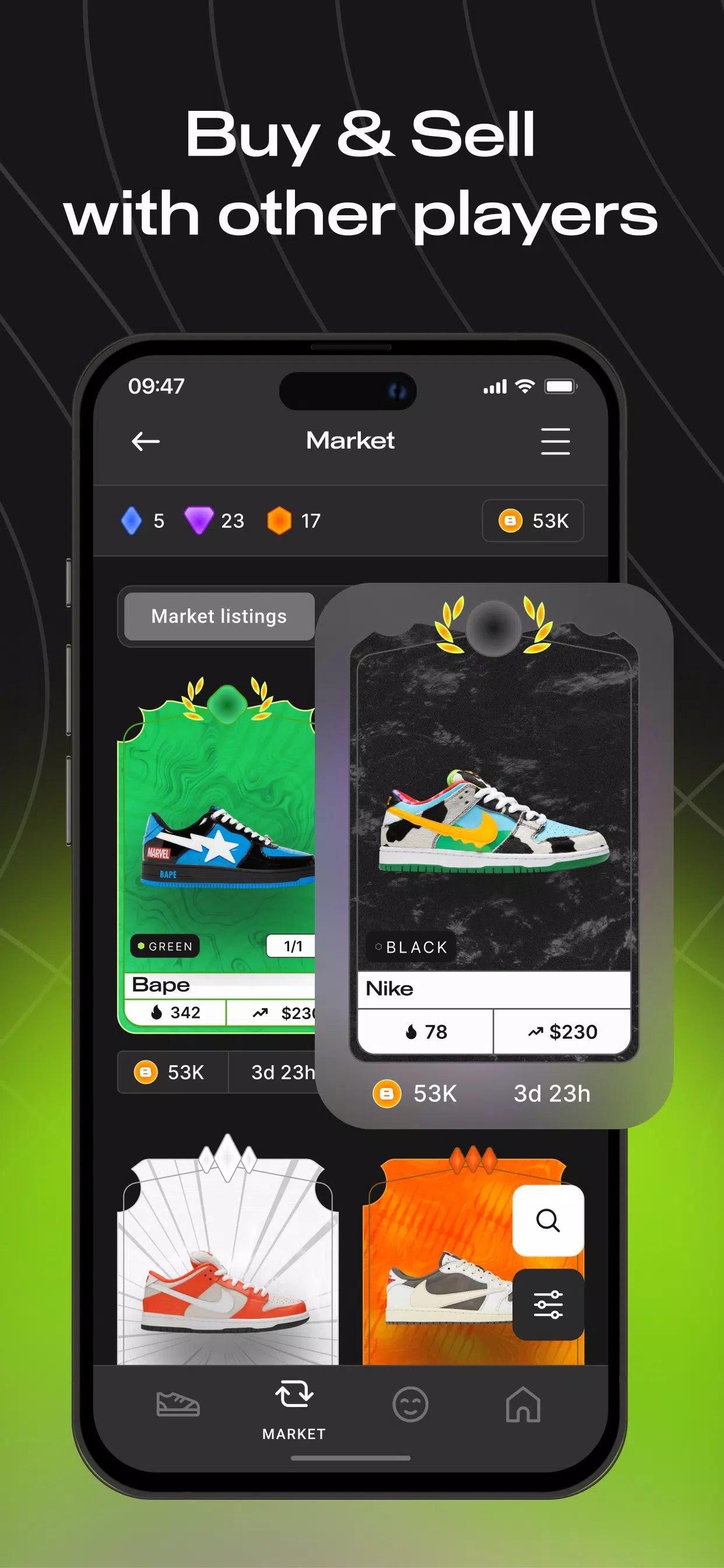 Boxed Up: Sneaker Card Game 스크린샷 2