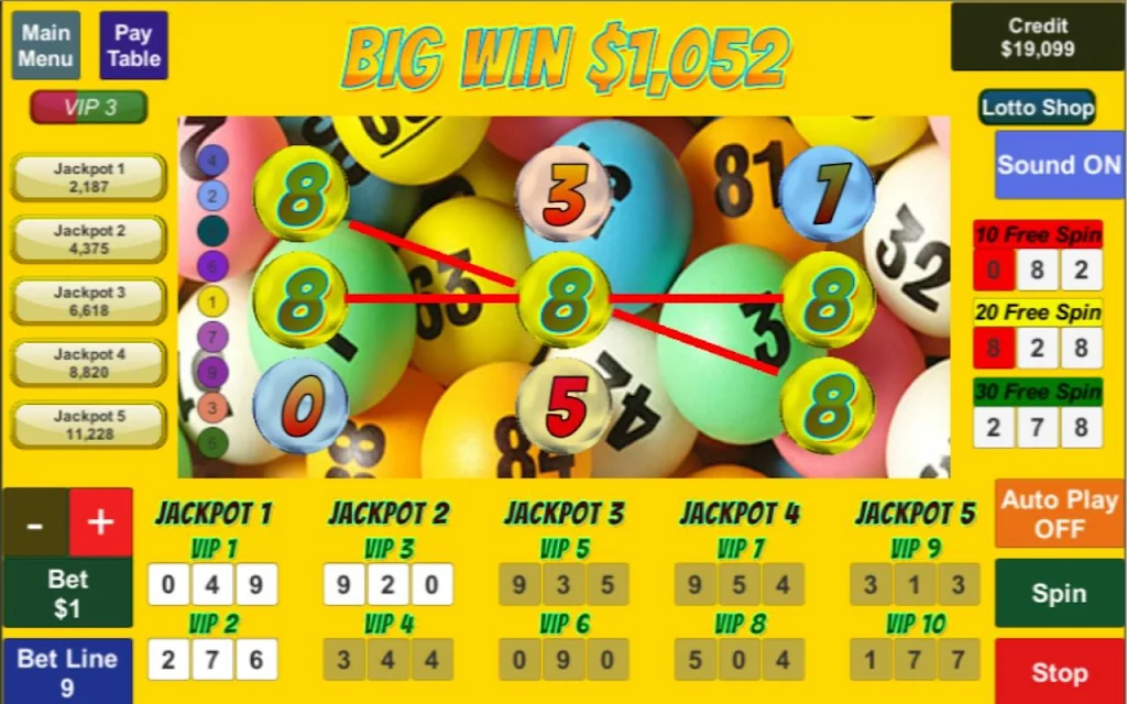 Slots - Lotto Jackpot スクリーンショット 1