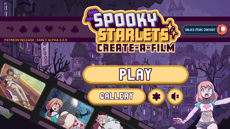 Spooky Starlets: Movie Maker Capture d'écran 2