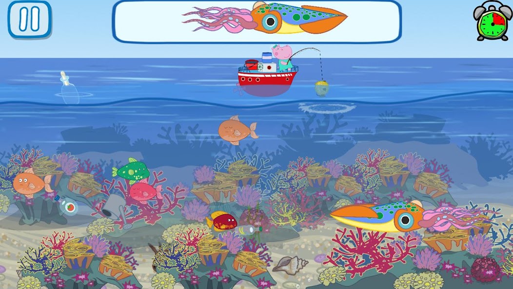 Lustige Kinder Fischen Spiele Screenshot 3