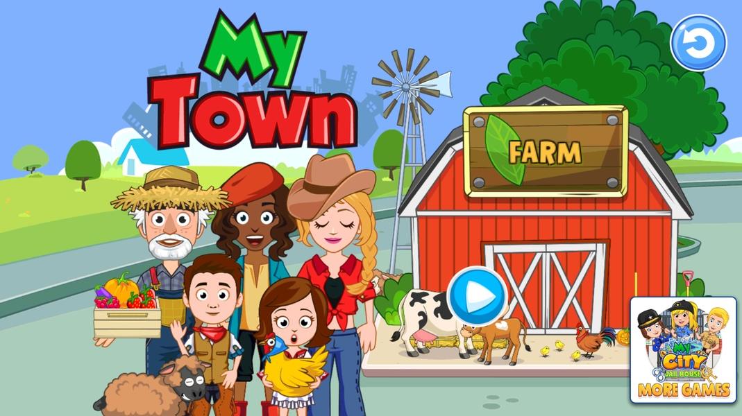 My Town Farm Animal game स्क्रीनशॉट 0