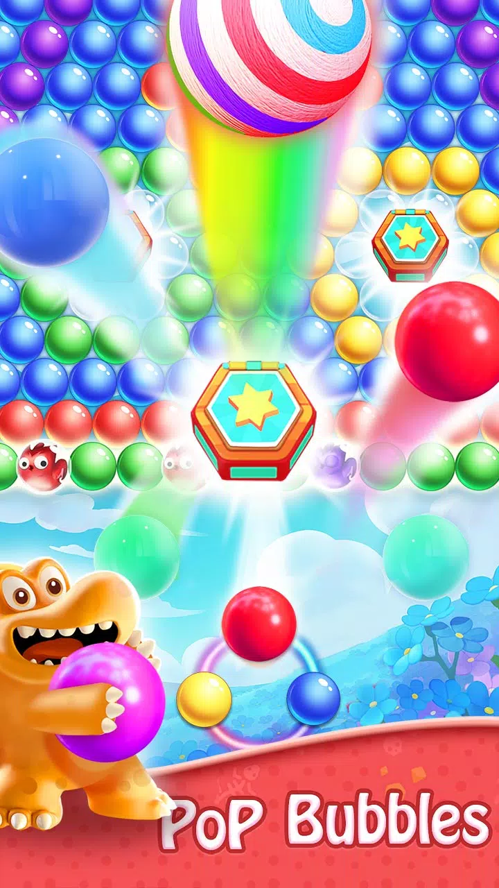 Bubble Shooter - Dino Match應用截圖第1張